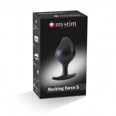 Анальная пробка с электростимуляцией Mystim e-stim butt plug Rocking Force S