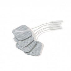 Самоклеящиеся электроды 40х40 мм. Mystim e-stim electrodes, многоразовые, 4 шт