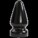 Анальная пробка черная без вибрации Titanmen Tools - Butt Plug - 3.75 Diameter Ass Servant
