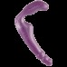 Безременной страпон, стимулятор точки G без вибрации Platinum Premium Silicone - The Gal Pal - Purple