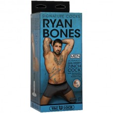 Фаллоимитатор с мошонкой слепок порно-звезды Ryan Bones Signature Cocks - Ryan Bones 7 ULTRASKYN™ Cock with Removable Vac-U-Lock™ Suction Cup
